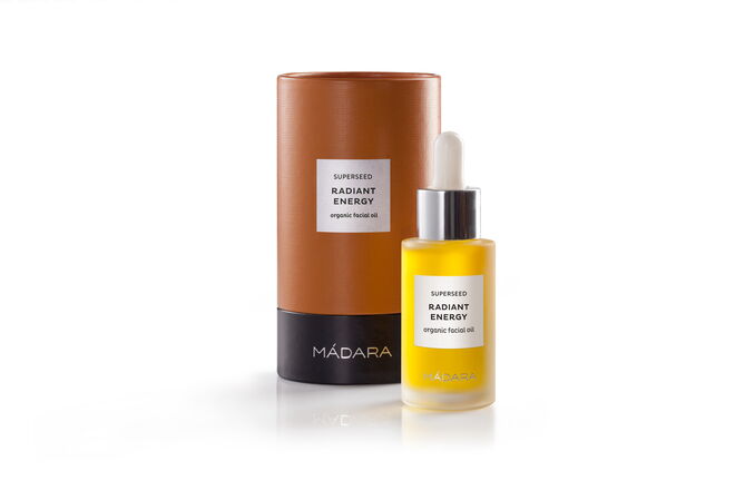 Óleo Elixir de Brilho e Vitalidade, €54,95, Mádara, na Organii