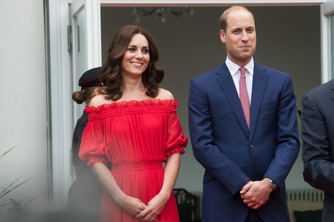 Os Duques de Cambridge em Berlim em 2017