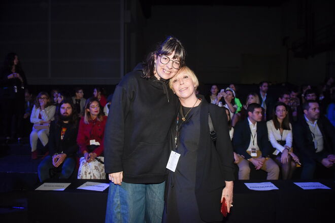 Alexandra Moura e Eduarda Abbondanza