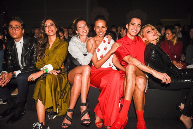 Ana Moura, Matilde Breyner, Ana Sofia, Luís Borges e Kelly Bailey