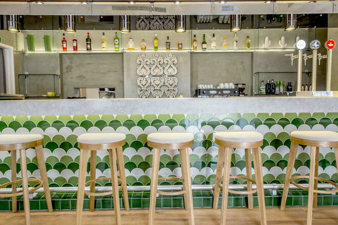 O bar do Restaurante Saraiva’s 