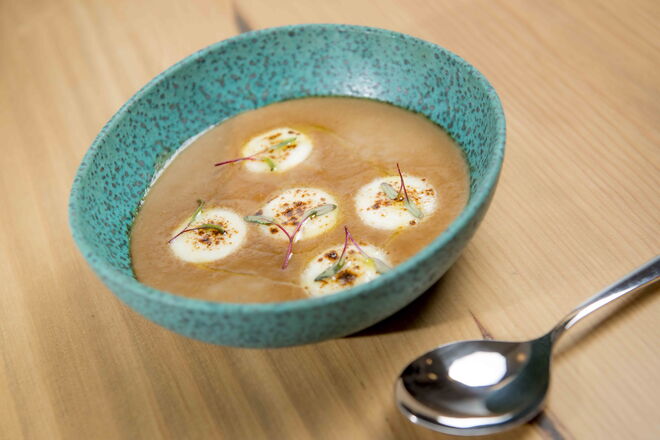 Sopa de cebola gratinada