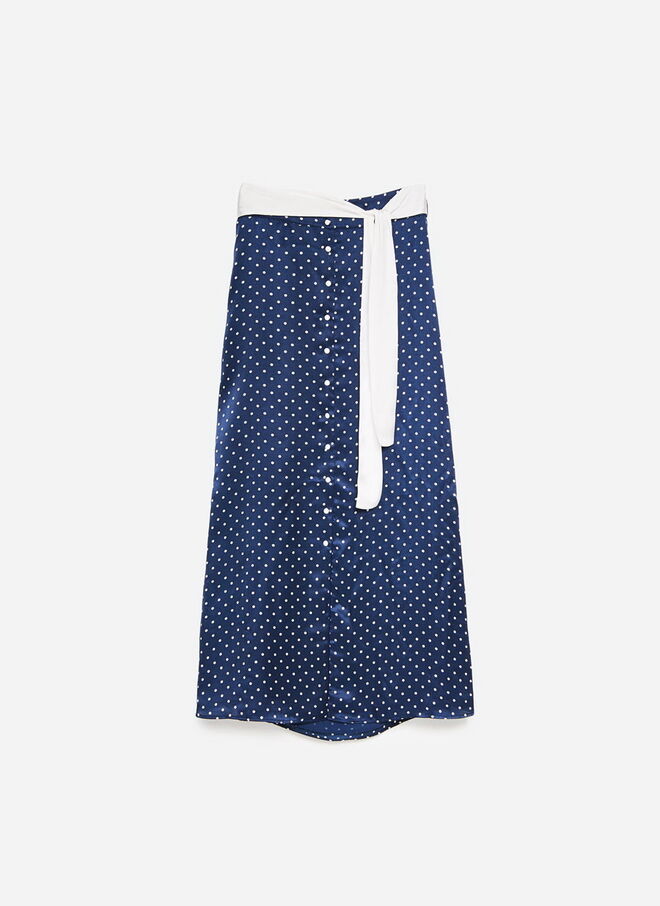 Saia às bolinhas, Uterque, 99€