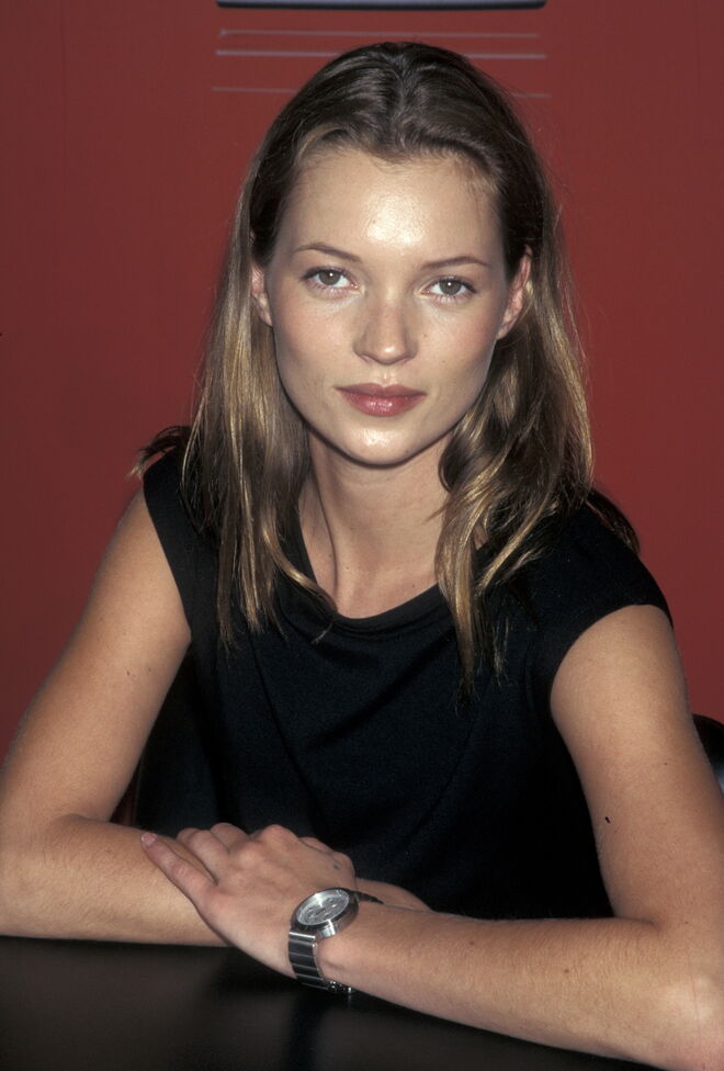 Kate Moss nos finais dos anos '90