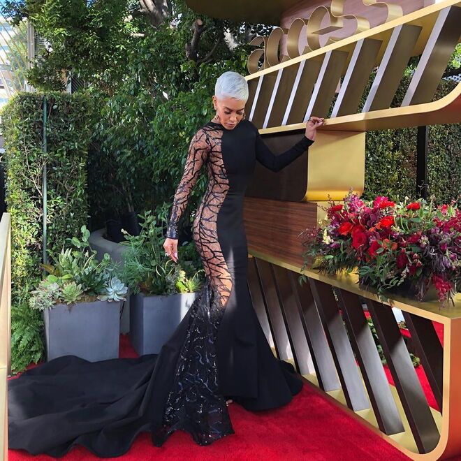 Sibley Scoles nos Golden Globes 2019.