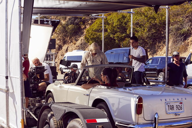 Kendall Jenner para a Longchamp