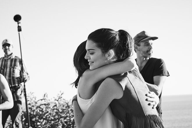 Kendall Jenner para a Longchamp