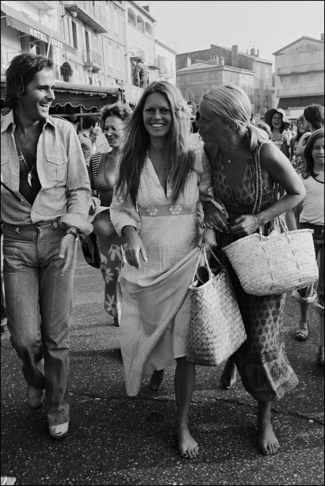 Brigitte Bardot em Saint Tropez 