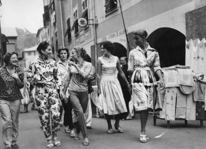 Maria Callas em 1959, Saint Tropez