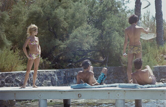 Bardot em St. Tropez nos anos 60