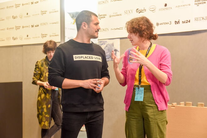 Nuno Baltazar no backstage