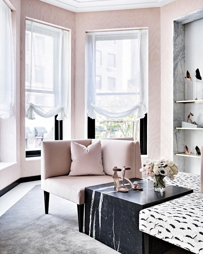 A cor sensação deste ano é o rosa, claro ou pastel