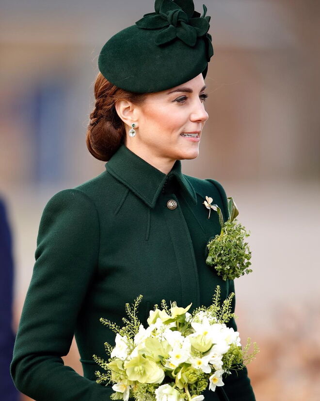 Kate e William comemoram o dia de St. Patrick