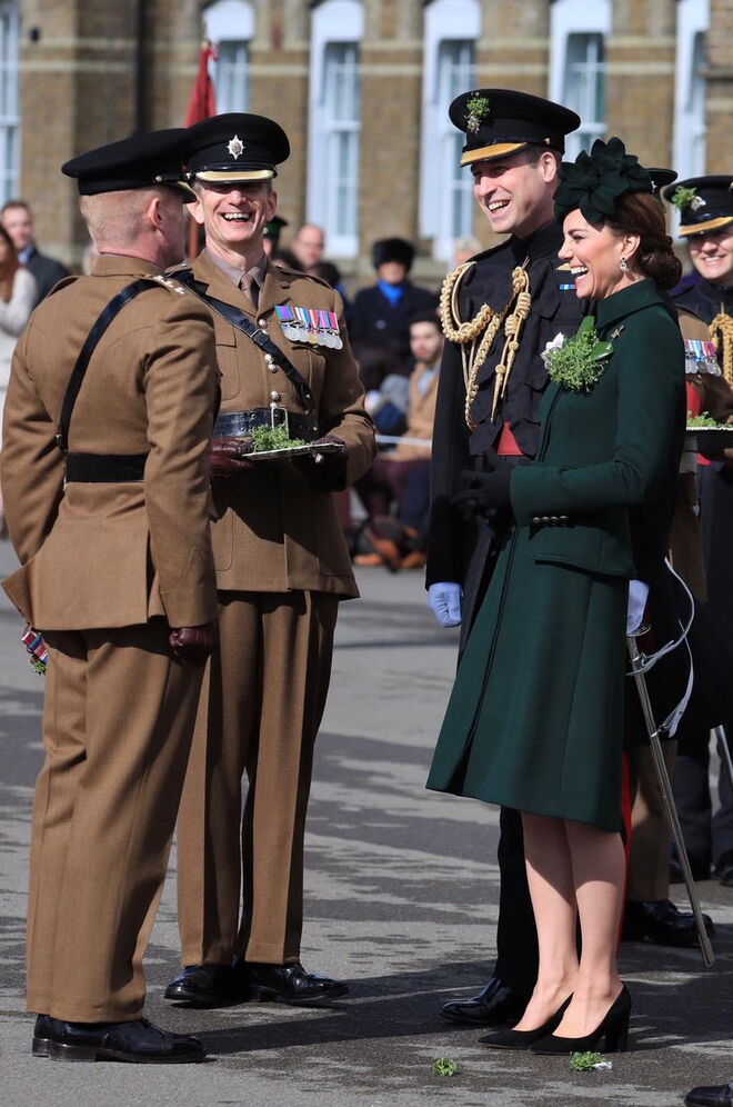 Kate e William comemoram o dia de St. Patrick