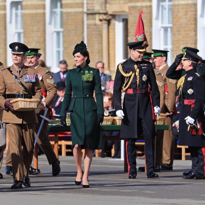 Kate e William comemoram o dia de St. Patrick