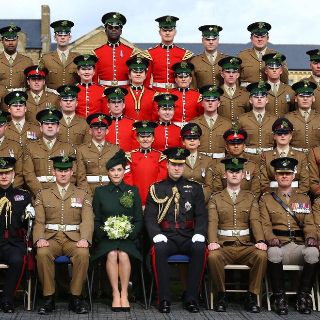 Kate e William comemoram o dia de St. Patrick