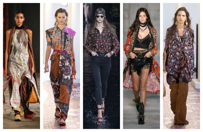 Loewe; Chloé; Saint Laurent; R13; Chloé