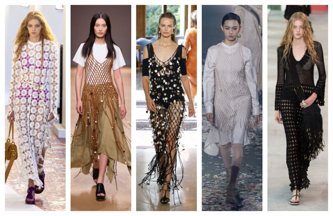 Chloé; Salvatore Ferragamo; Altuzarra; Dior; Oscar de la Renta