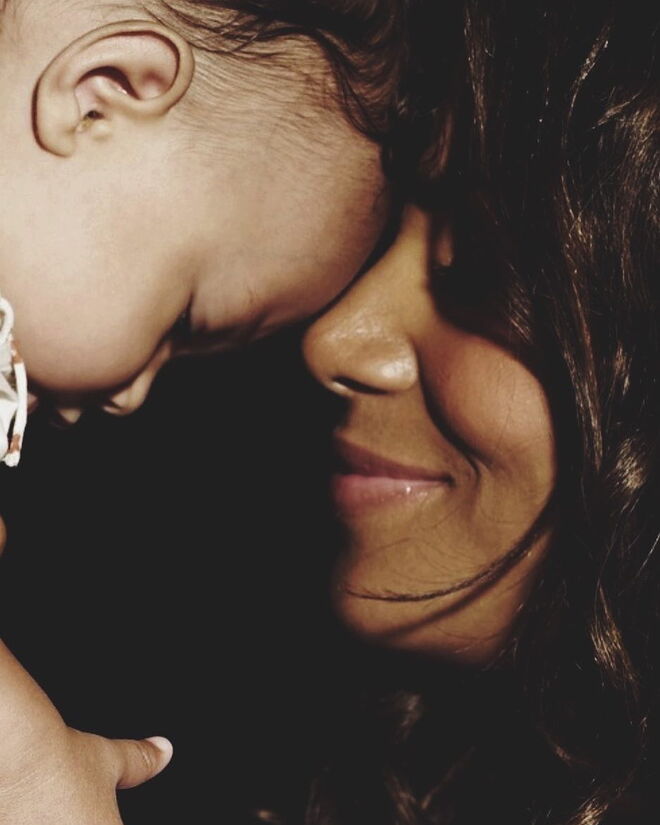 Halle Berry foi mãe aos 47 anos