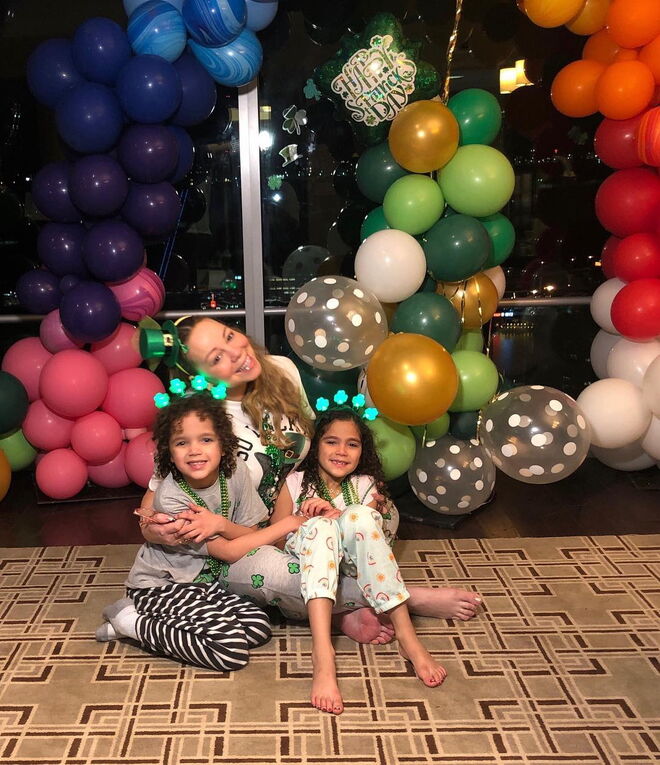 Mariah Carey foi mãe aos 41 anos