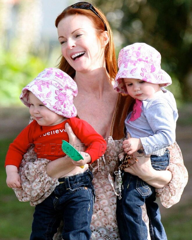 Marcia Cross foi mãe aos 44 anos