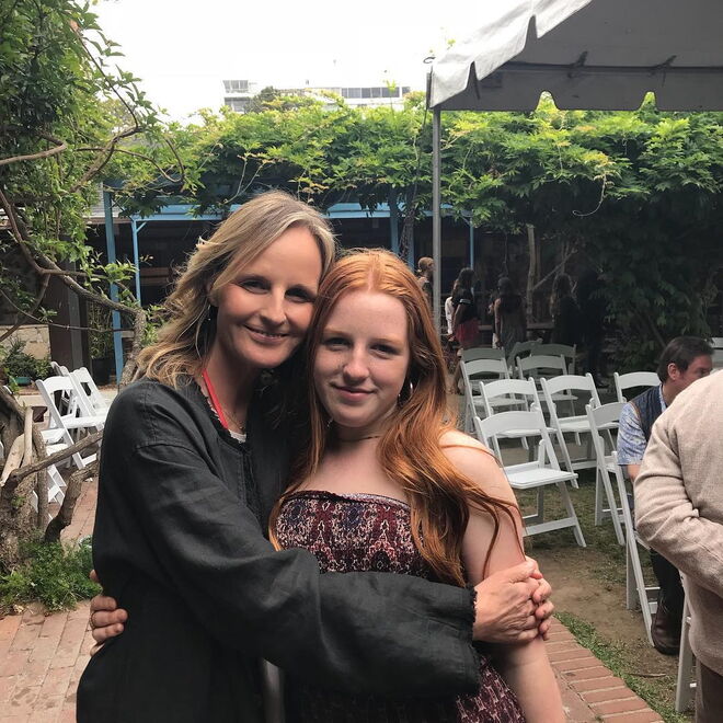 Helen Hunt foi mãe aos 40 anos
