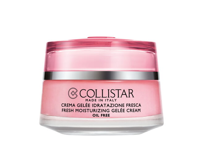 Crema Gelée Idratazione Fresca, €36,95, Collistar. Para todo o tipo de peles, especialmente as peles mistas. Disponível em Maio.