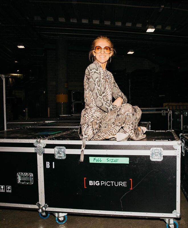 Céline Dion em Elie Saab