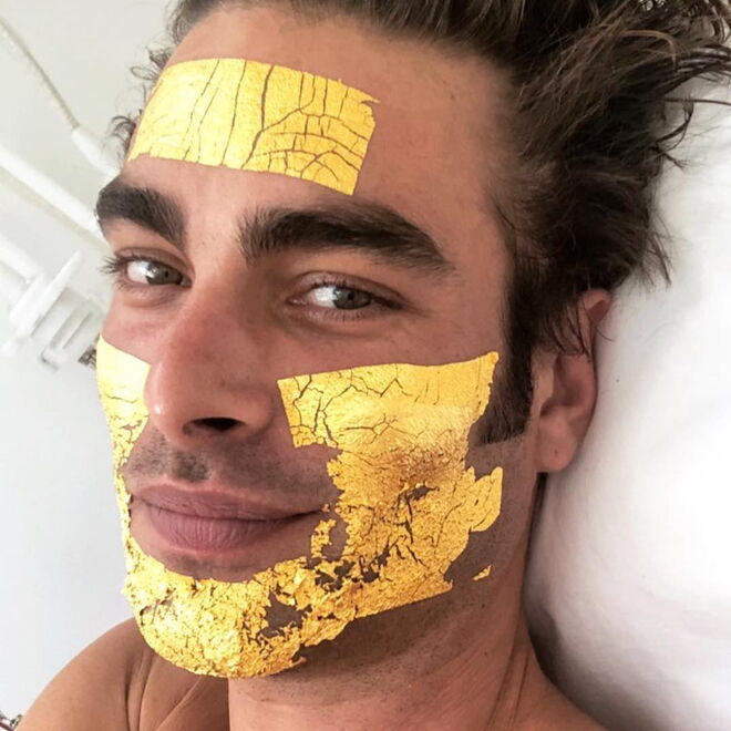 Jon Kortajarena a usar a Pure Gold Mask
