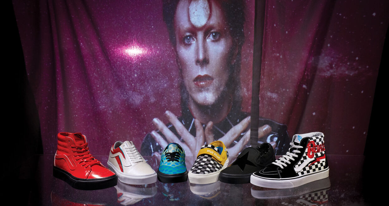 Coleção Vans x David Bowie