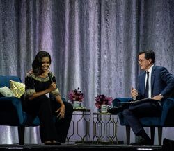Michelle Obama é recebida como uma estrela rock em Londres