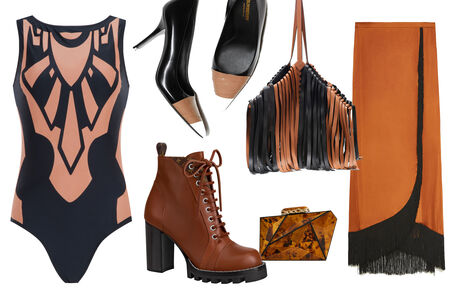 Castanho e preto, a têndencia mais chique da temporada