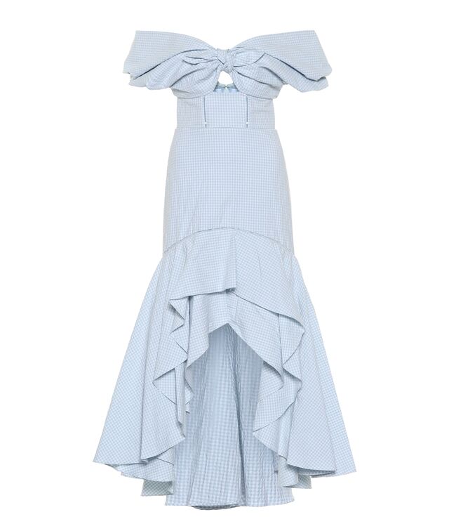 Vestido, €946, Jonathan Simkhai, em www.mytheresa.com