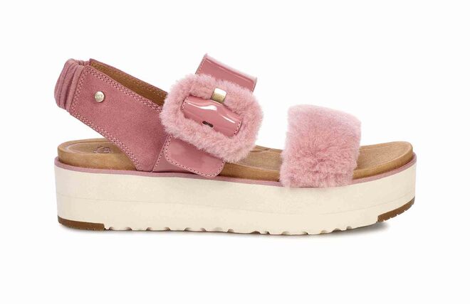Sandálias Fluff Chella Pink Dawn, €145, Ugg