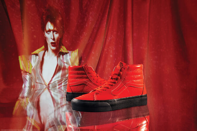 Coleção Vans x David Bowie