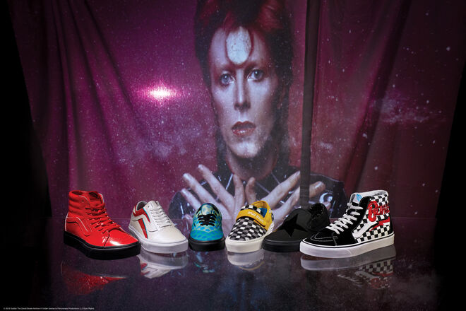 Coleção Vans x David Bowie