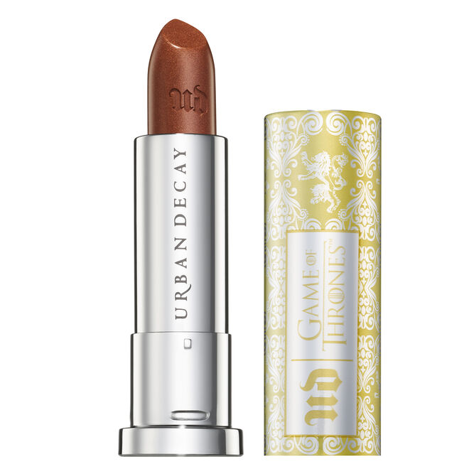 Urban Decay x Guerra dos Tronos batom Vice Cersei Lannister, €20, Urban Decay, na Sephora