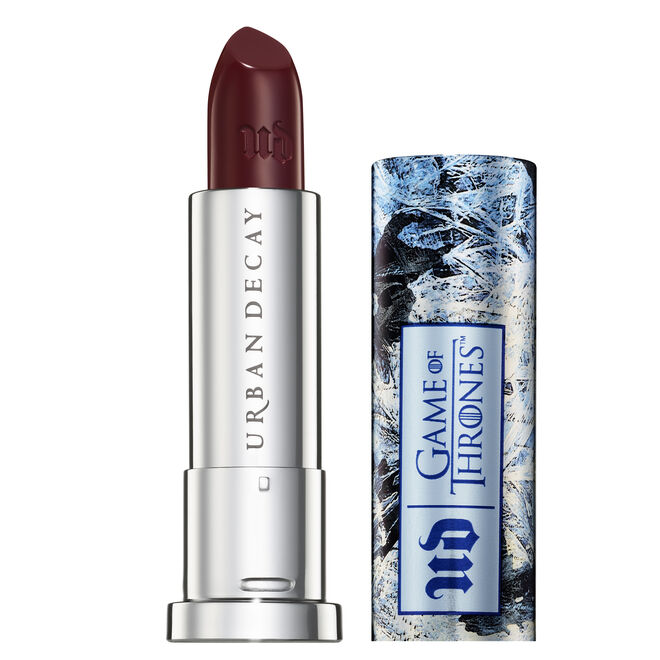 Urban Decay x Guerra dos Tronos batom Vice White Walker, €20, Urban Decay, na Sephora