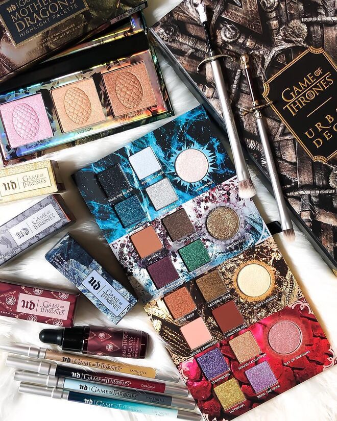 A coleção de maquilhagem Urban Decay x Guerra dos Tronos