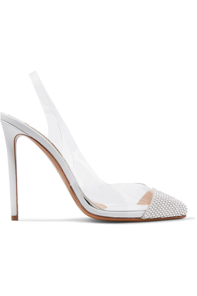Scarpin, €845, Alexandre Vauthier, em www.net-a-porter.com