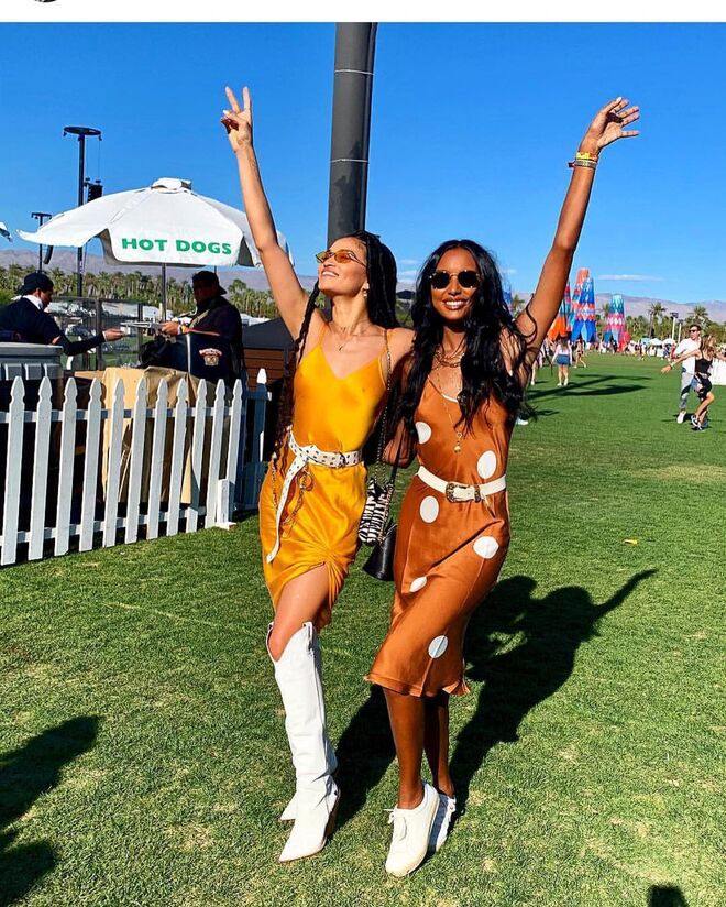 VESTIDOS | Shanina Shaik e Jasmine Tookes