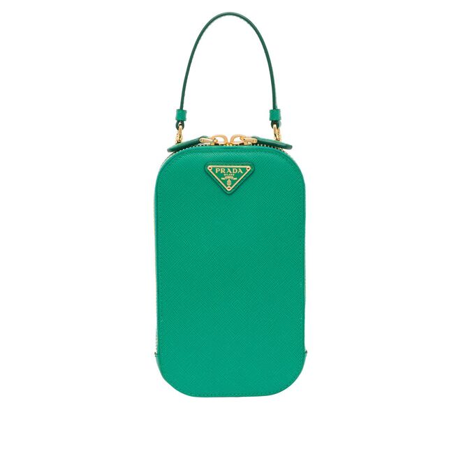 MINICARTEIRAS | Carteira Saffiano, €590, Prada