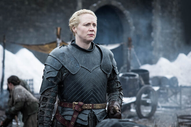 Gwendoline Christie como Brienne de Tarth