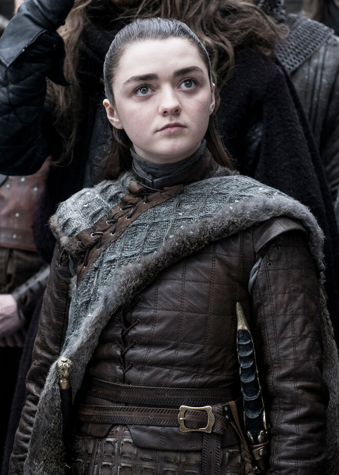 Maisie Williams como Arya Stark