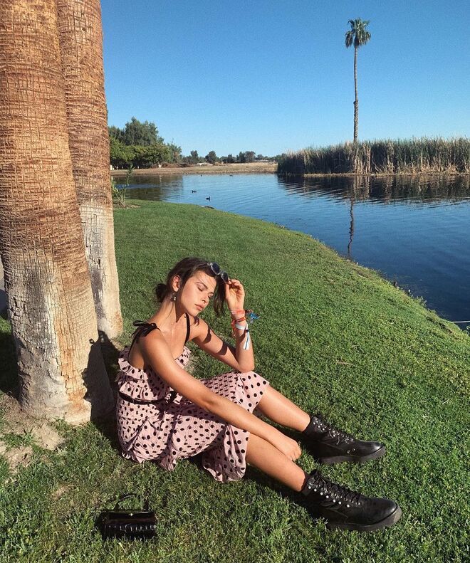 A modelo Georgia Fowler