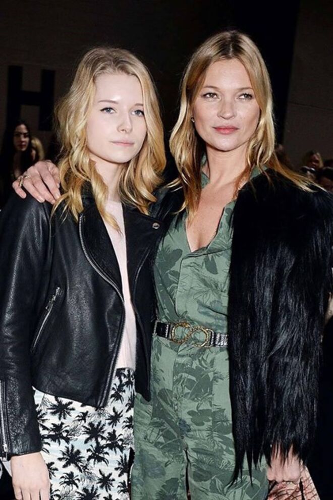 Kate e Lottie Moss