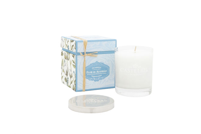 Cotton Flower Candle, €22, Castelbel Porto