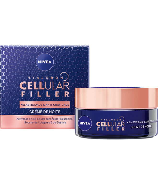 Hyaluron Cellular Filler + Elaticidade & Anti Gravidade Creme de Noite, €19,99, Nivea