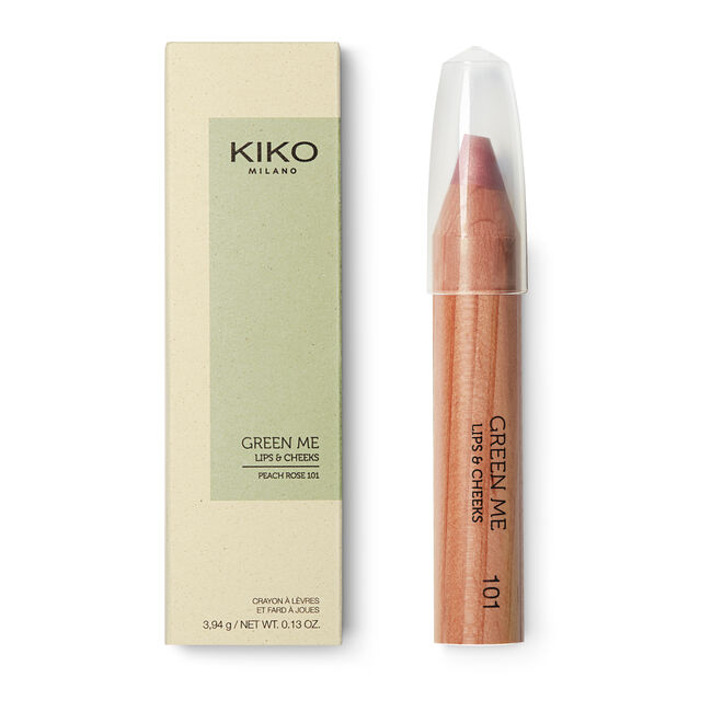 Green Me Lips & Cheeks, €8,99, Kiko Milano