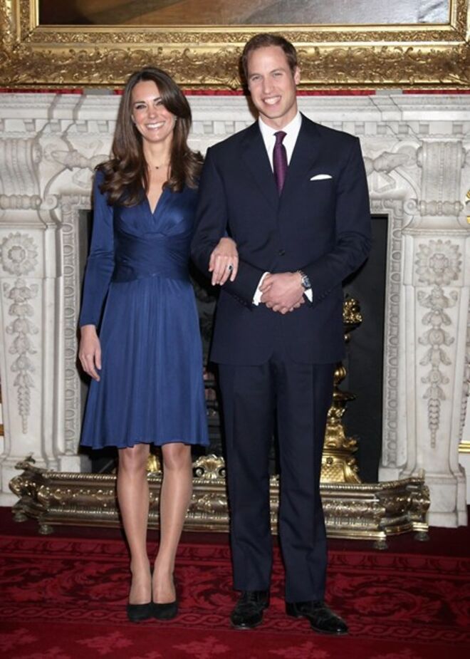 Kate e William anunciam o noivado a novembro de 2010